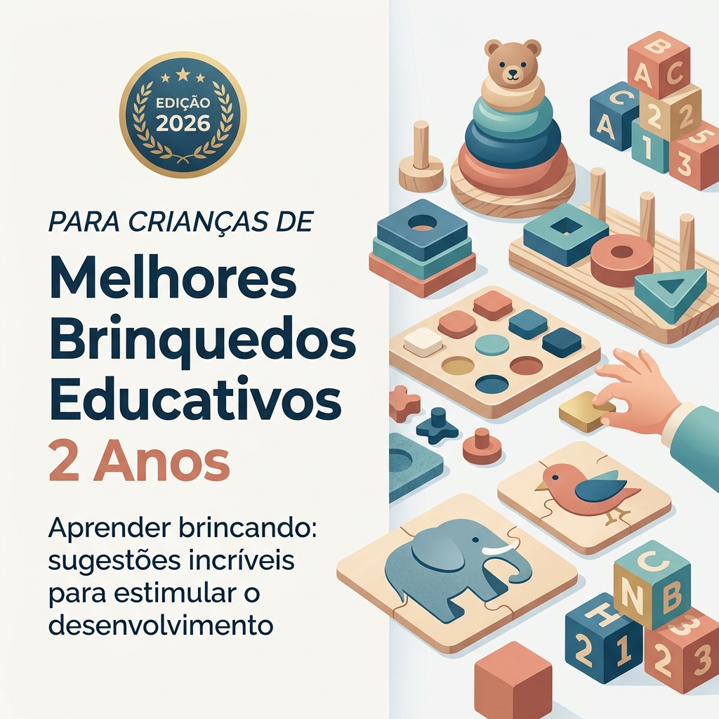 Melhores Brinquedos Educativos para 2 Anos: 15 Opções que Estimulam o Desenvolvimento