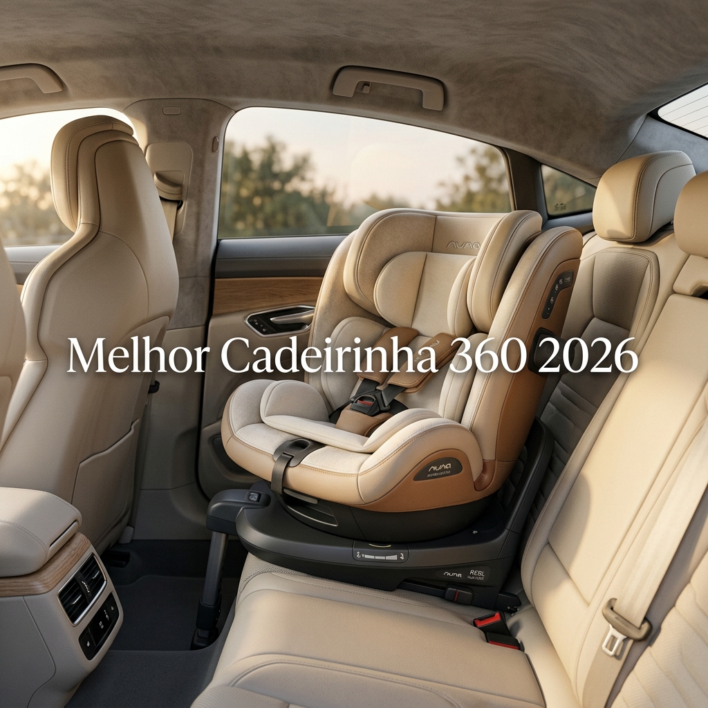 Melhor Cadeirinha 360 para Bebê 2026: As 9 Melhores Cadeiras Giratórias com ISOFIX