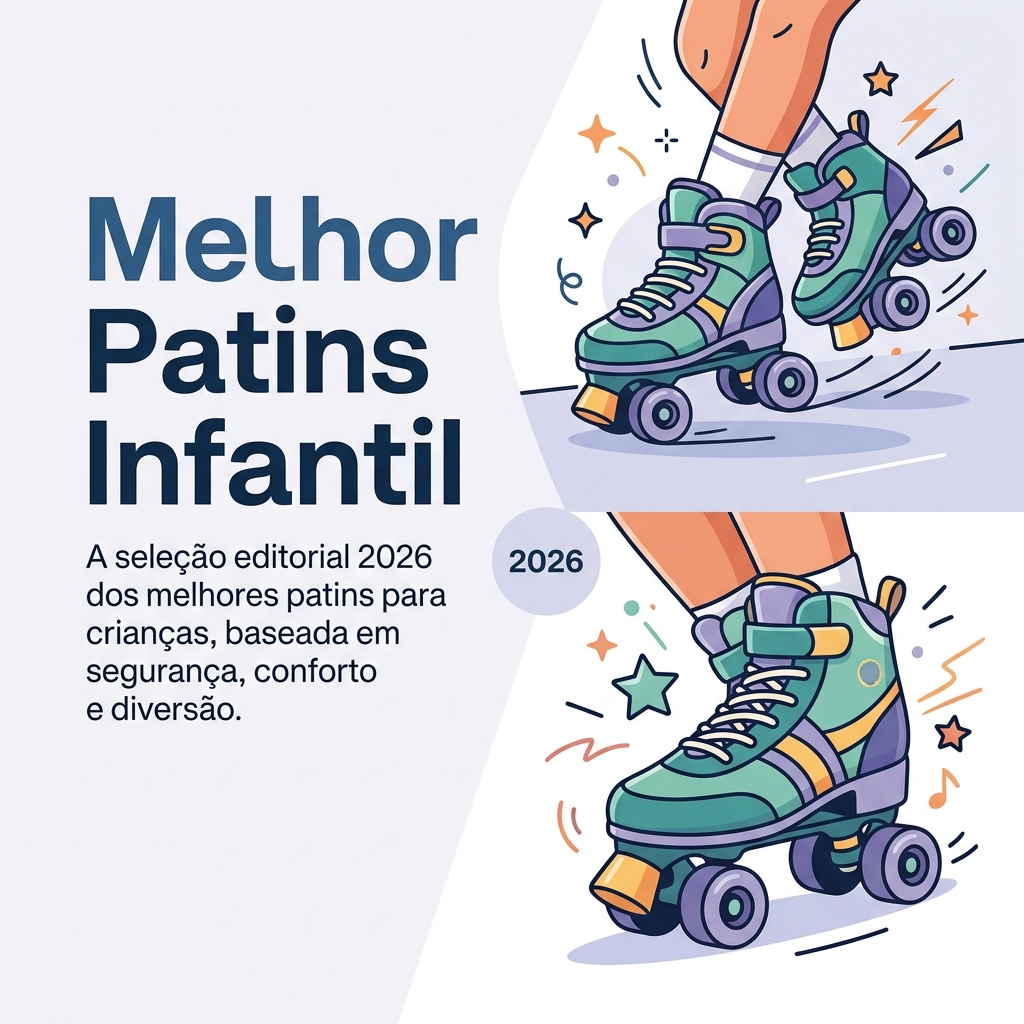 Melhor Patins Infantil 2026: Top 5 Modelos Inline e 4 Rodas
