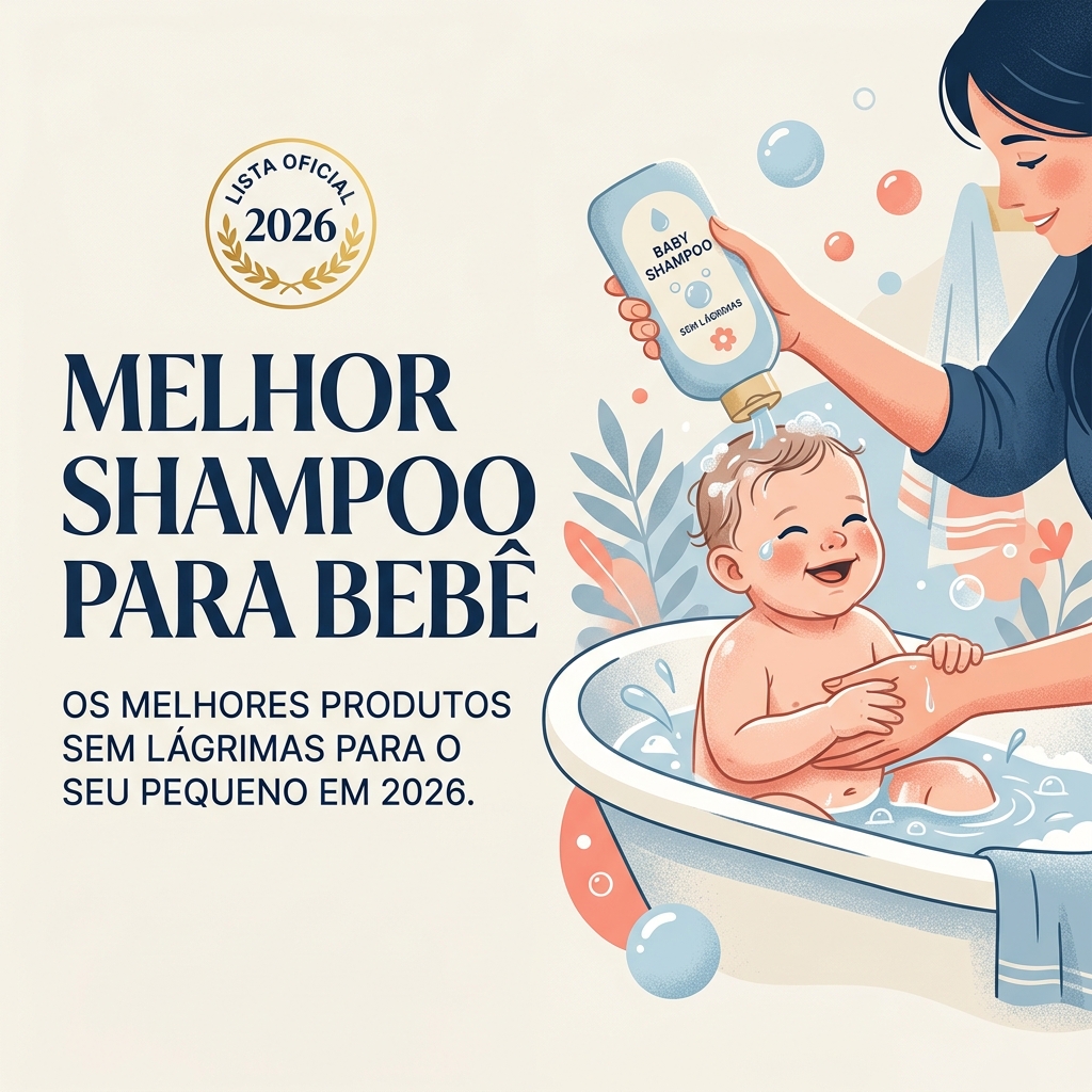 Qual o Melhor Shampoo para Bebê? 5 Testados (Sem Lágrimas)